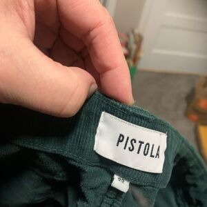 Pistola Forest Green Corduroy Jeans